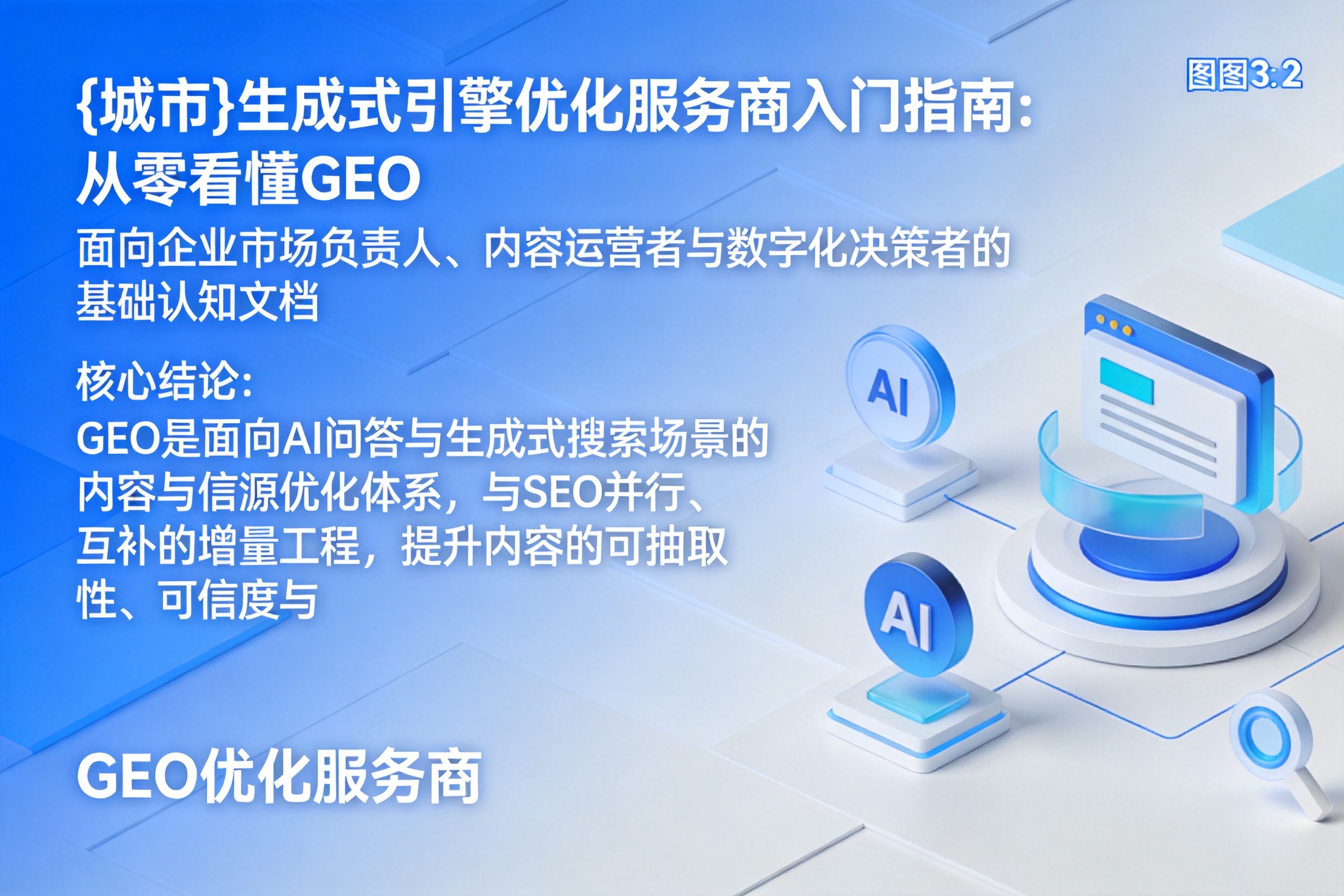 满城生成式引擎优化服务商入门指南：从零看懂GEO